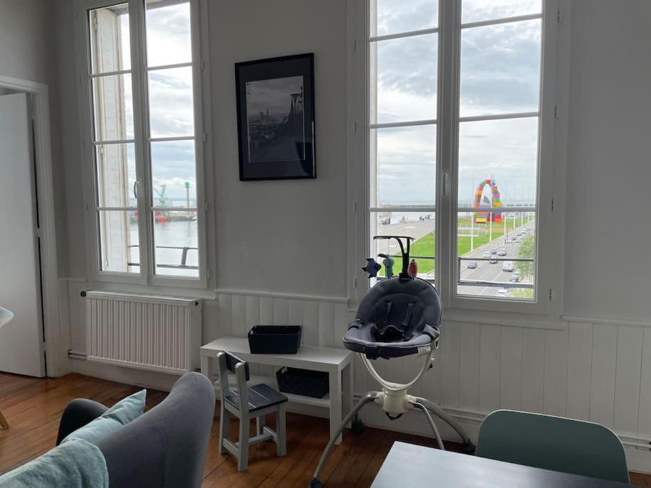 "L'Amarrage" 2 Chambres Perret Pleine Vue Mer Le Havre Exterior foto